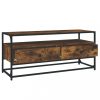 Nappali bútorok, vidaXL füstös tölgy színű szerelt fa TV-szekrény 100 x 35 x 45 cm
