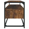 Nappali bútorok, vidaXL füstös tölgy színű szerelt fa TV-szekrény 100 x 35 x 45 cm