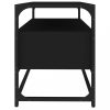 Nappali bútorok, vidaXL fekete szerelt fa TV-szekrény 80x35x45 cm