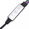 Nappali bútorok, vidaXL betonszürke TV-szekrény LED-lámpákkal 90 x 35 x 15,5 cm
