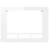 Nappali bútorok, vidaXL fehér magasfényű szerelt fa TV-szekrény 152x22x113 cm