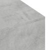 Dohányzóasztalok, vidaXL betonszürke szerelt fa dohányzóasztal 100x49,5x31 cm