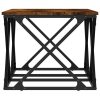 Dohányzóasztalok, vidaXL füstös tölgy színű szerelt fa dohányzóasztal 100 x 49 x 40 cm