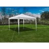 Kerti pavilon és előtető, vidaXL kerti pavilon piramis alakú tetővel 3 x 3 m