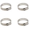 Medencetisztító tömlők, vidaXL kék medencetömlő szorítóbilincsekkel 38 mm 12 m