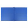 Ping-pong asztalok, vidaXL kék pingpongasztal hálóval 152 x 76 x 66 cm