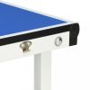 Ping-pong asztalok, vidaXL kék pingpongasztal hálóval 152 x 76 x 66 cm