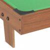 Biliárdasztalok, vidaXL barna és zöld mini biliárdasztal 92 x 52 x 19 cm