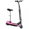 Motoros robogók, vidaXL rózsaszín elektromos roller üléssel 120 W