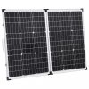 Napelemek, vidaXL összecsukható napelem táska 120 W 12 V