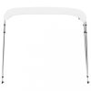 Hajótároló takarók, vidaXL fehér négyágú bimini tető 243 x 180 x 137 cm