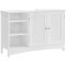 VASAGLE Mosdó alatti szekrény, fürdőszobai mosdószekrény, 90 x 30 x 60 cm, tárolószekrény 2