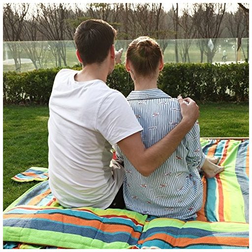 SONGMICS Függőágy 2 párnával, hordozható dupla függőágy, teherbírás 300 kg, 210 x 150 cm,