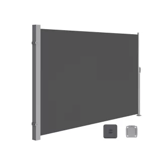 SONGMICS 160 x 300 cm (M x H), Oldalsó Napellenző Erkélyre és Teraszra, Magánélet Védelme,