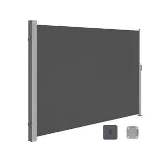 SONGMICS 180 x 300 cm (M x H), Oldalsó Napellenző Erkélyre és Teraszra, Magánélet Védelme,