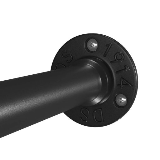 SONGMICS Fali Ruhatartó Sínek, 2 Darabos Készlet, Ipari Cső Ruhatartó Sínek Ruhákhoz,