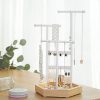 SONGMICS Ékszer Display Állvány Tartó, Fém Fa Ékszerfa Nyakláncokhoz, Karkötőkhöz,