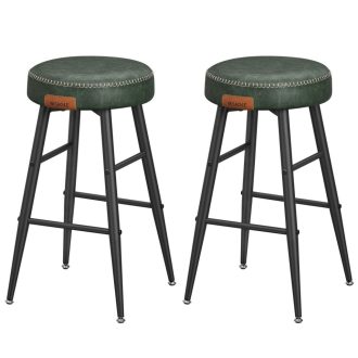 VASAGLE Echo Kollekció ULBC080C01 Bárszékek, 2 darabos szett, Konyhai Székek, Reggeliző