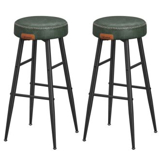 VASAGLE Echo Kollekció ULBC090C01 Bárszékek, 2 darabos szett, Konyhai Székek, Reggeliző