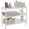 SONGMICS Bambusz Cipőtartó, 3 szintes tárolópolc, 70 x 26 x 55 cm (Sz x Mé x Ma), ideális