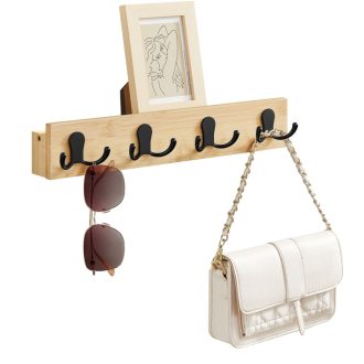 SONGMICS VASAGLE falra szerelhető ruhafogas, ruhafogas, LCR006N01