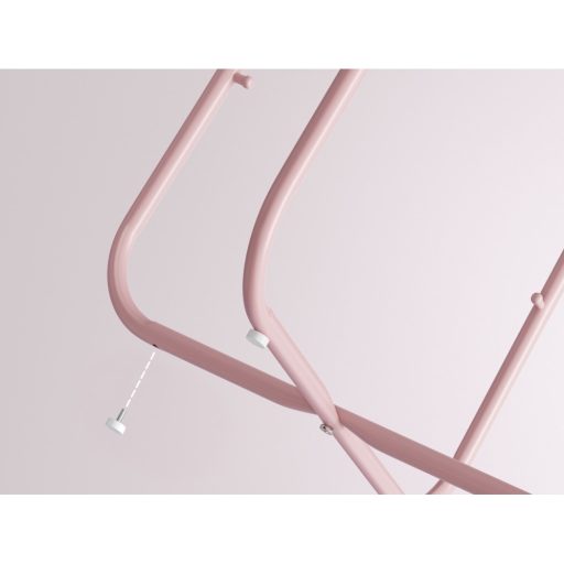 Vasagle Kerek Oldalasztal, Kis Dohányzóasztal, Nappali Asztal Szövet Kosárral, Tárolóhely