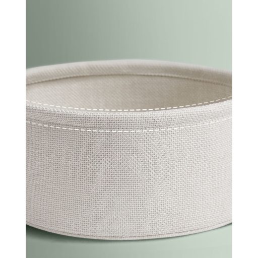 VASAGLE Kerek oldalasztal töltőállomással, kis asztal aljzattal, dohányzóasztal, USB