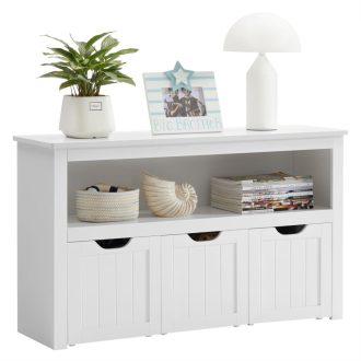 VASAGLE Tárolószekrény LHS380W01