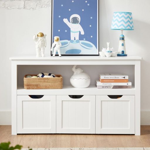 VASAGLE Tárolószekrény LHS380W01