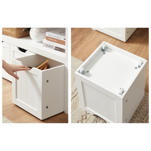 VASAGLE Tárolószekrény LHS380W01