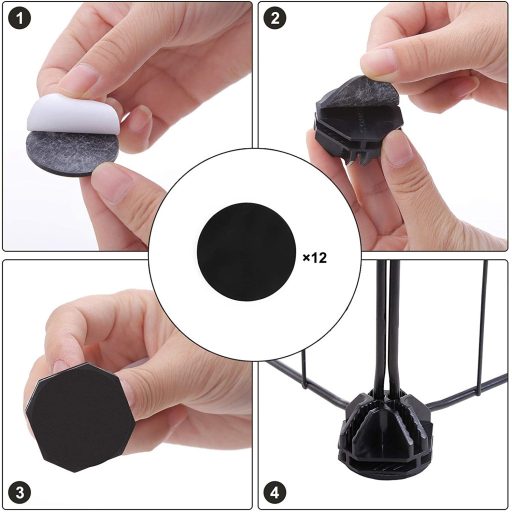 SONGMICS tengerimalac játszótér, beltéri nyúlketrec, nagy méretű mozgástér, DIY fém