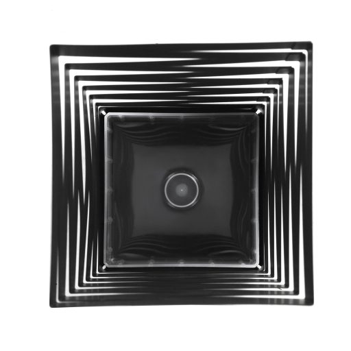 SONGMICS Fém Esernyőtartó, Négyszögletes Esernyőtartó Állvány, Kampókkal és