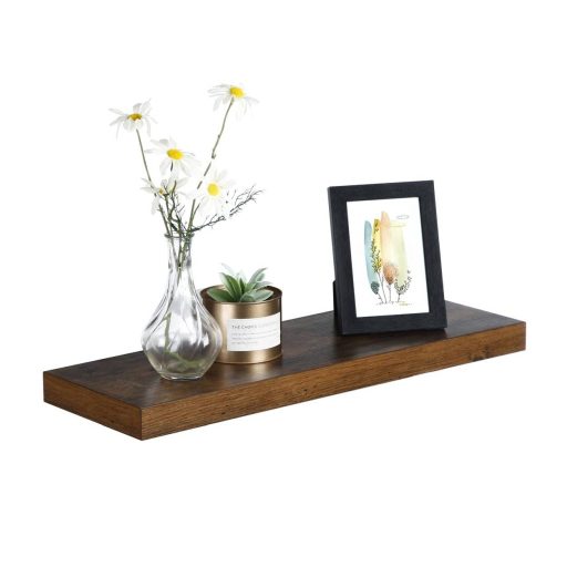 VASAGLE Lebegő Polc, Fali Polc Fotókhoz, Dekorációkhoz, Nappaliba, Konyhába, Előszobába,