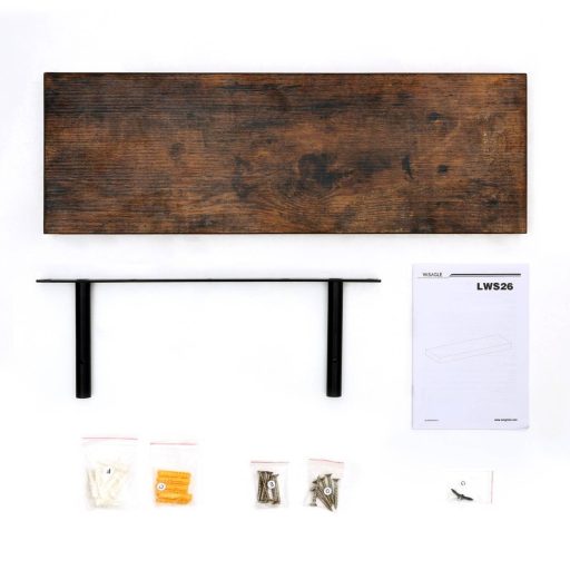 VASAGLE Lebegő Polc, Fali Polc Fotókhoz, Dekorációkhoz, Nappaliba, Konyhába, Előszobába,