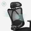 SONGMICS Irodai Szék, Ergonomikus Íróasztali Szék, Számítógépes Szék, Hálós Szék,