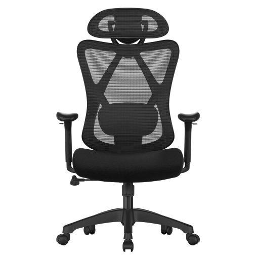SONGMICS Irodai Szék, Ergonomikus Íróasztali Szék, Számítógépes Szék, Hálós Szék,