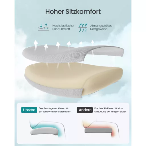 Irodai ergonomikus szék, állítható hálós háttámlával, galambszürke szövet