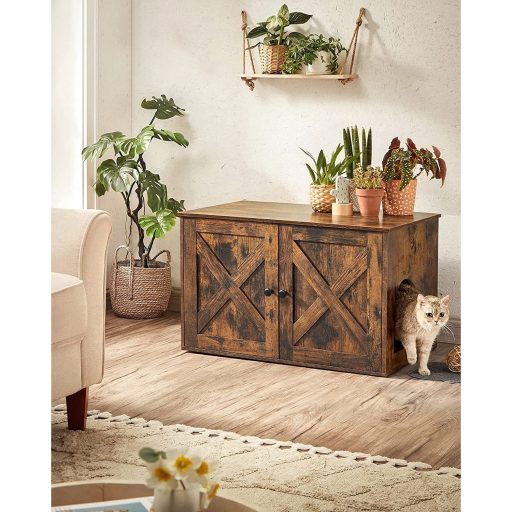 FEANDREA PCL002X01 Macskaalom Tálca Vintage Barna