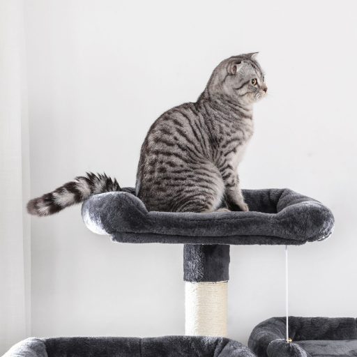 FEANDREA Macskafa, Nagy Macskatorony, 170 cm, Füstszürke PCT18GYZ