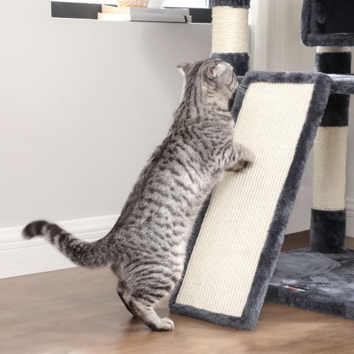 FEANDREA Macskafa, Nagy Macskatorony, 170 cm, Füstszürke PCT18GYZ