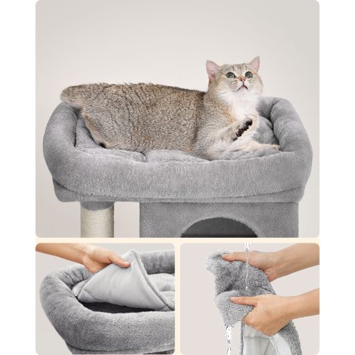 Feandrea Macskafa, 74 cm Macskatorony, M, Macskakondó közepes méretű macskáknak, akár 5 kg-ig,