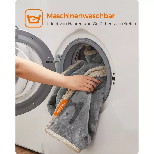 Kutyatakaró, Sherpa plüss pléd kis testű kutyáknak, szürke
