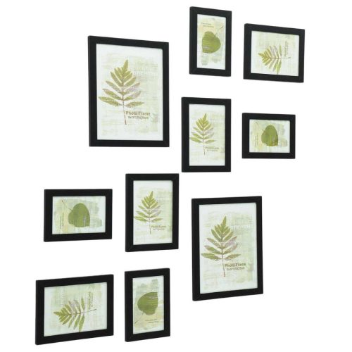 SONGMICS Képkeret Készlet 10 Darabos Fotókeret - Két 20 x 25 cm (8' x 10'), Négy 13 x 18 cm (5'