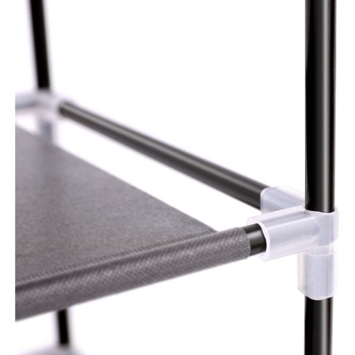 SONGMICS 10 szintes cipőtartó porálló huzattal, cipőtároló szekrény, cipőrendező akár 40